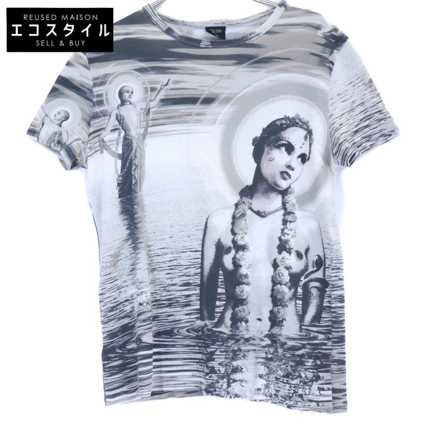【SALE】 Jean Paul GAULTIER HOMME ジャンポールゴルチエオム archive Buddha アーカイブ ブッタ プリント　半袖Tシャツ トップス