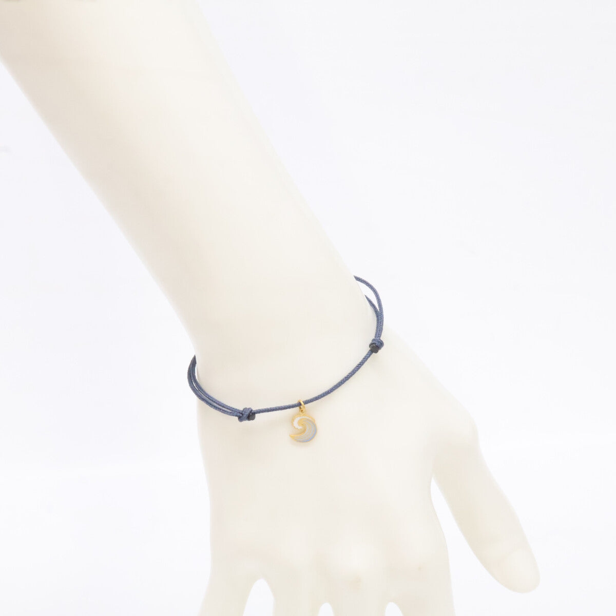 Marie-Helene de Taillac マリーエレーヌドゥタイヤック Ron Herman ロンハーマン別注 【新品同様】ウェーブチャーム コード ブレスレット