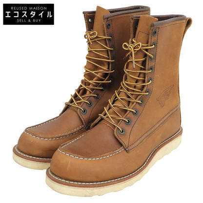 Red Wing レッドウィング ロングアイリッシュセッター クラシックモック ブーツ 羽根タグ シューズ メンズ ブラウン 26.5cm 11年製 シューズ