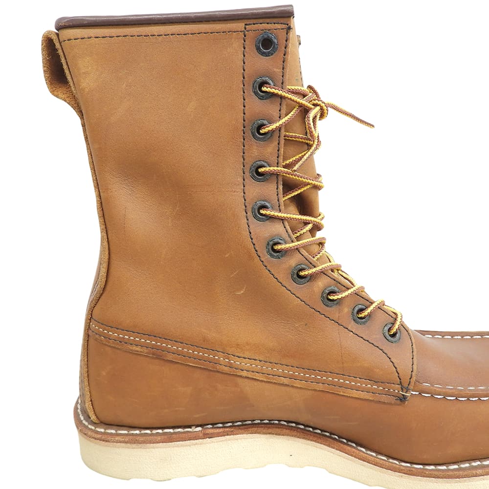 Red Wing レッドウィング ロングアイリッシュセッター クラシックモック ブーツ 羽根タグ シューズ メンズ ブラウン 26.5cm 11年製 シューズ