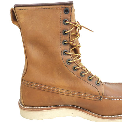 Red Wing レッドウィング ロングアイリッシュセッター クラシックモック ブーツ 羽根タグ シューズ メンズ ブラウン 26.5cm 11年製 シューズ
