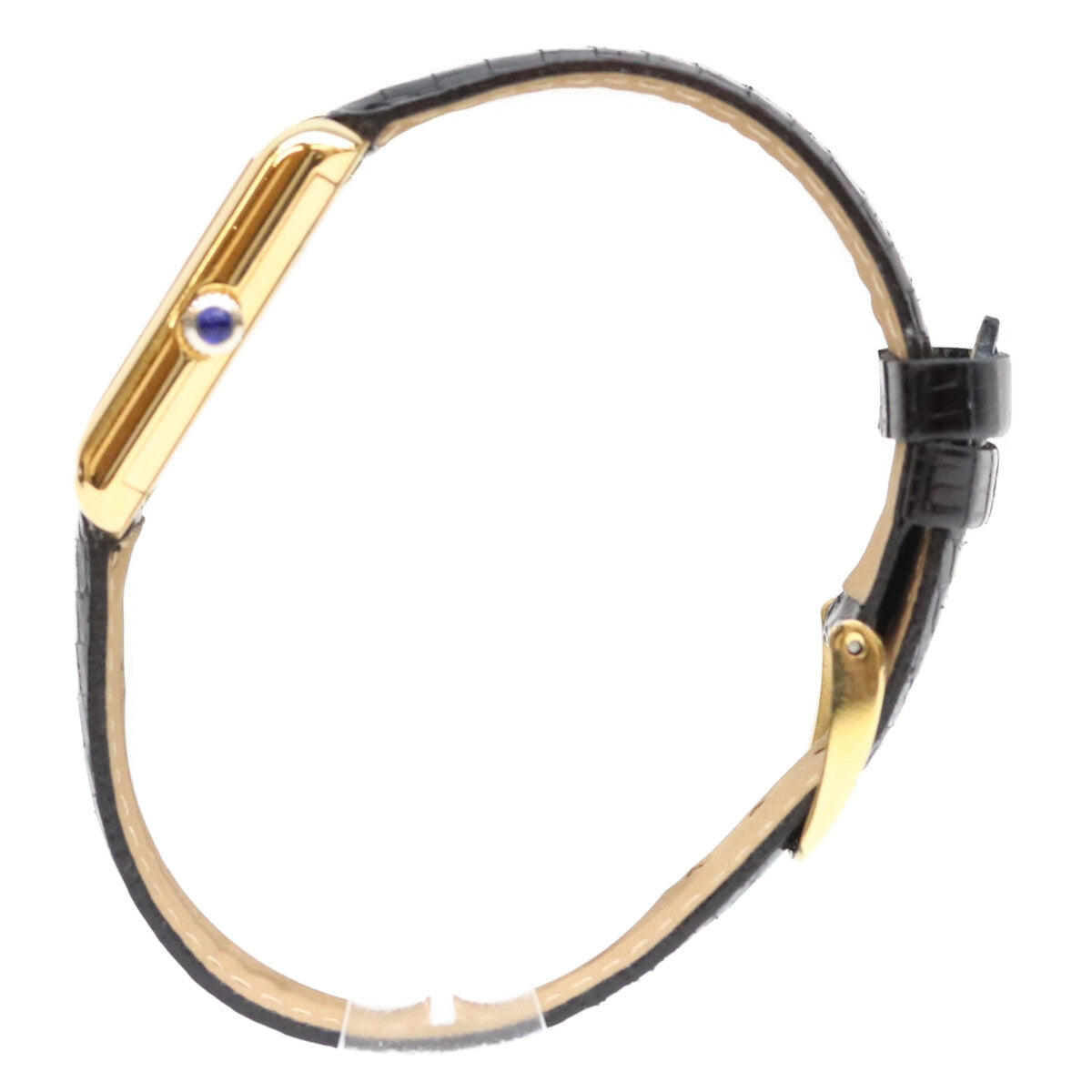 Cartier カルティエ 70年代 SWISS ホワイトローマンダイヤル プレマストタンクLM 手巻き時計 腕時計