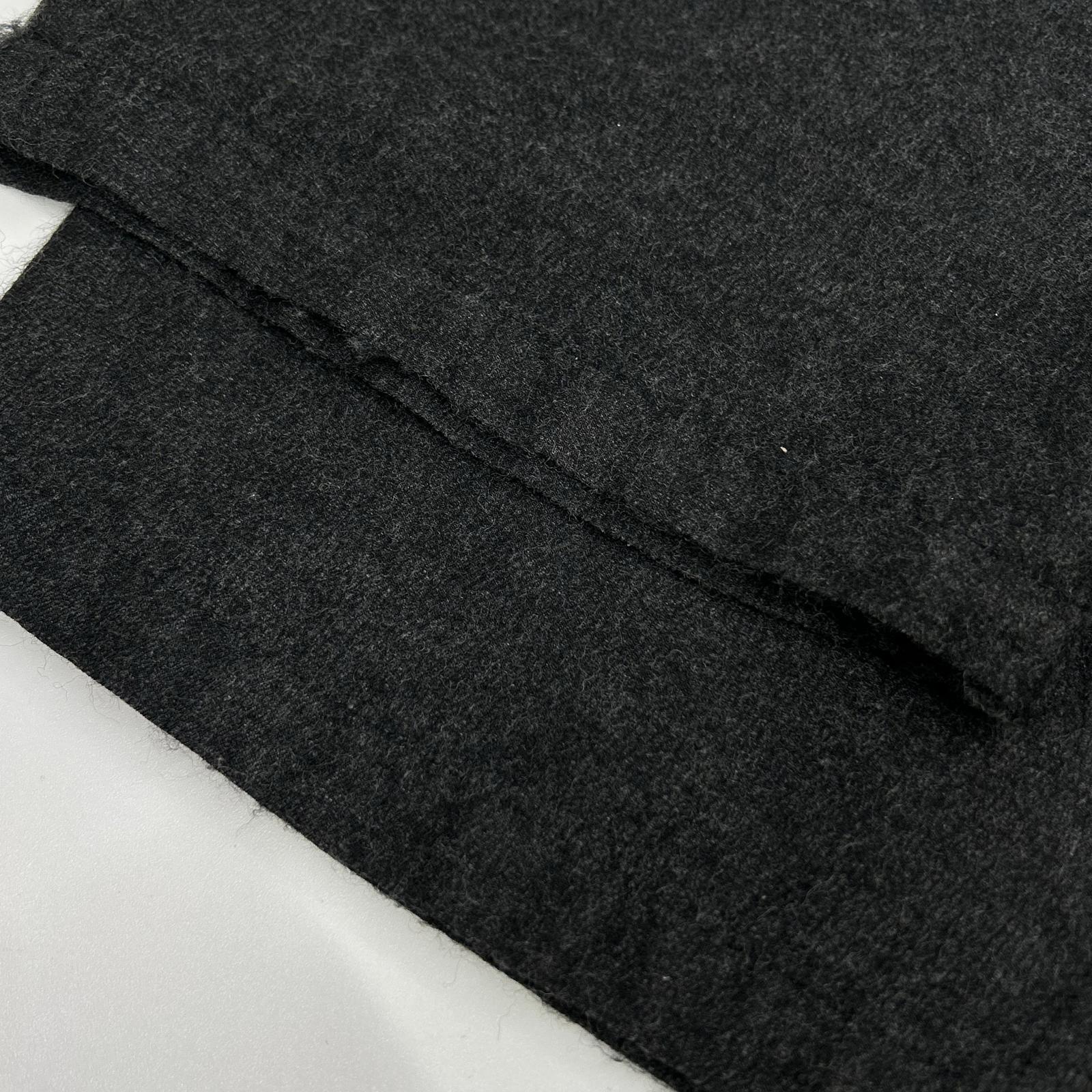 COMOLI コモリ 21AW U03-03002 グレー ウールシルク ドローストリングパンツ ボトムス