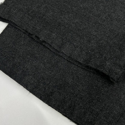 COMOLI コモリ 21AW U03-03002 グレー ウールシルク ドローストリングパンツ ボトムス