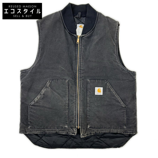 carhartt カーハート 90~00年代 ブラック フェード ダックベスト ジャケット