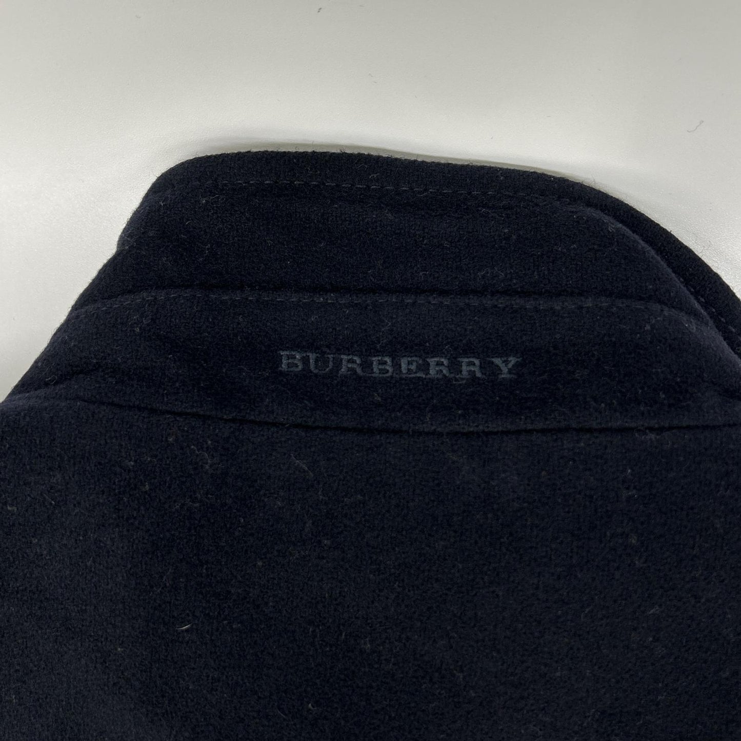 Burberry LONDON バーバリーロンドン 109V001 ネイビー 中綿入り ハーフコート コート