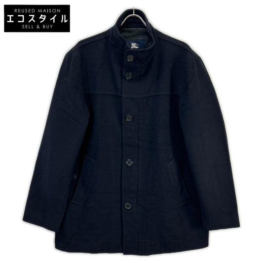 Burberry LONDON バーバリーロンドン 109V001 ネイビー 中綿入り ハーフコート コート
