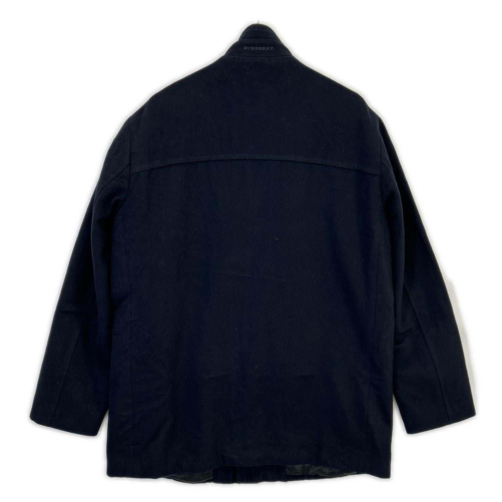 Burberry LONDON バーバリーロンドン 109V001 ネイビー 中綿入り ハーフコート コート