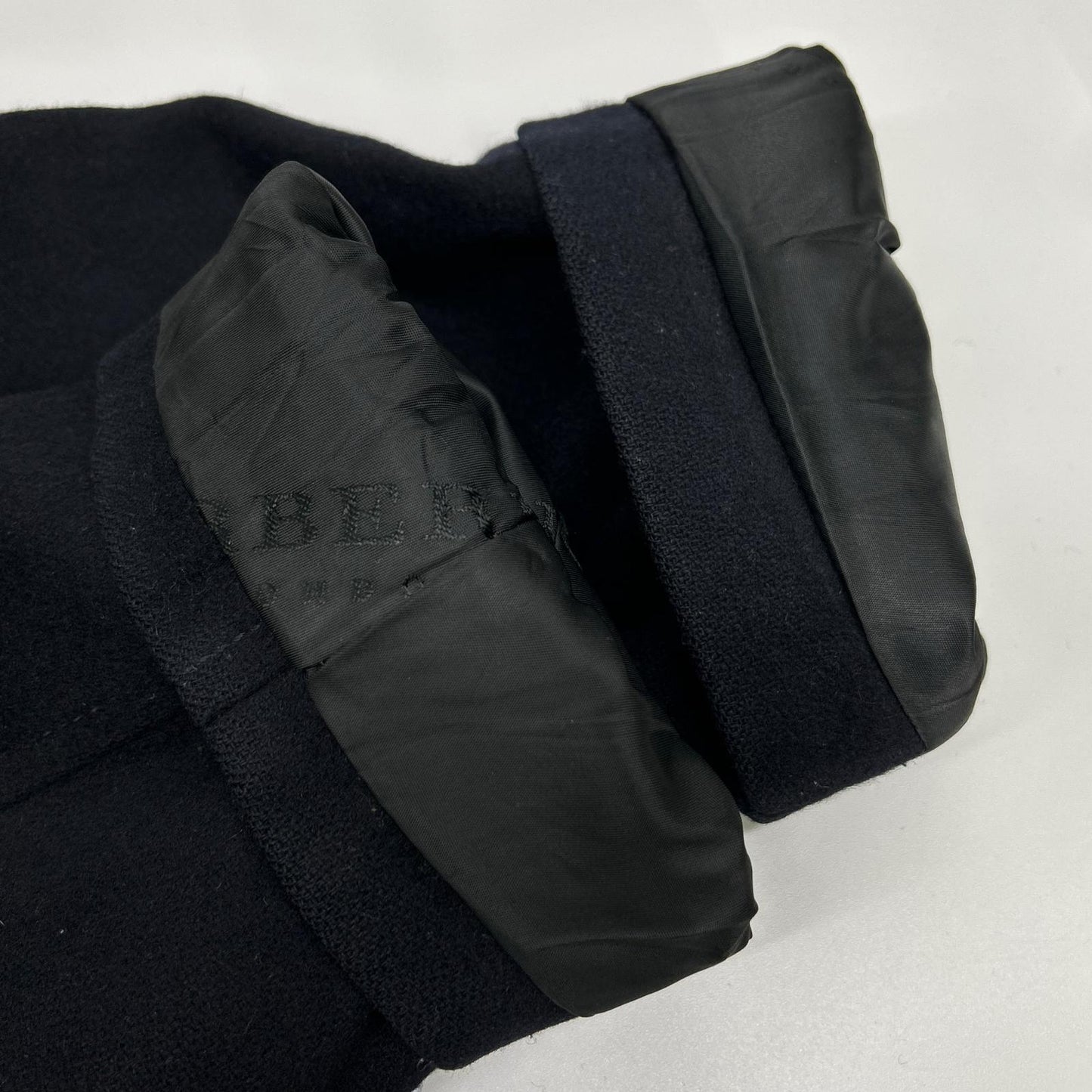 Burberry LONDON バーバリーロンドン 109V001 ネイビー 中綿入り ハーフコート コート