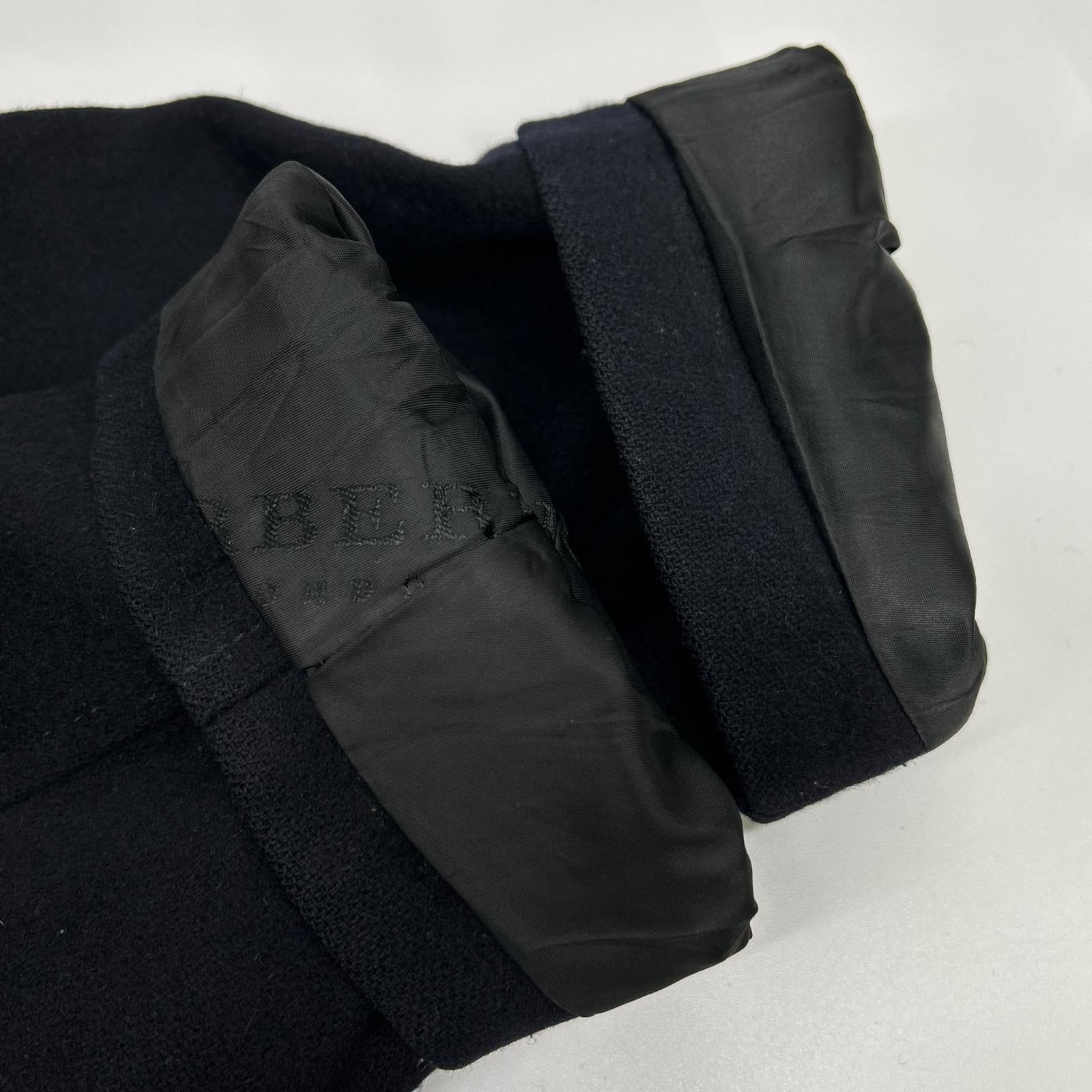 Burberry LONDON バーバリーロンドン 109V001 ネイビー 中綿入り ハーフコート コート