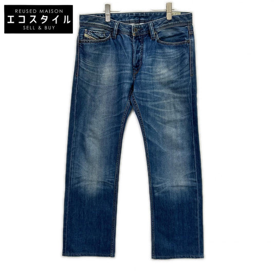 DIESEL ディーゼル インディゴ VIKER ボタンフライ ストレートデニムパンツ ボトムス