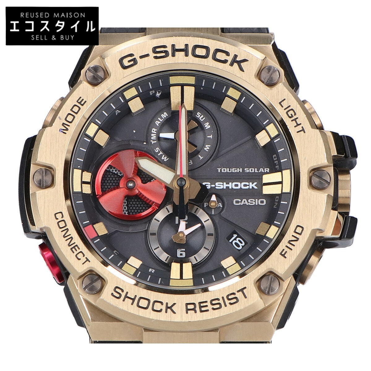 G-SHOCK ジーショック GST-B100RH-1AJR Gスチール 八村塁シグネチャーモデル Bluetooth搭載 電波ソーラー 腕時計