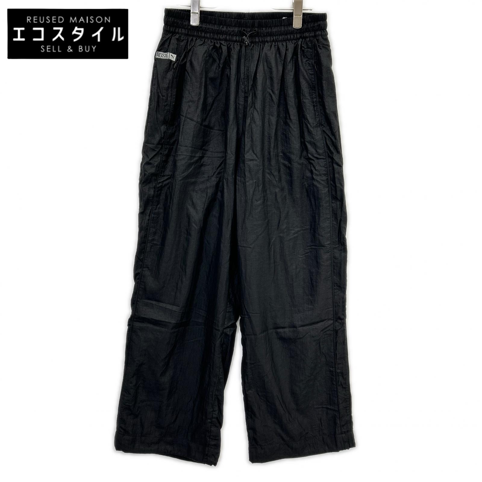 PUMA プーマ ×ROSE 633796-01T7 RELAXED TRACK PANTS WV PUMA BLACK ボトムス
