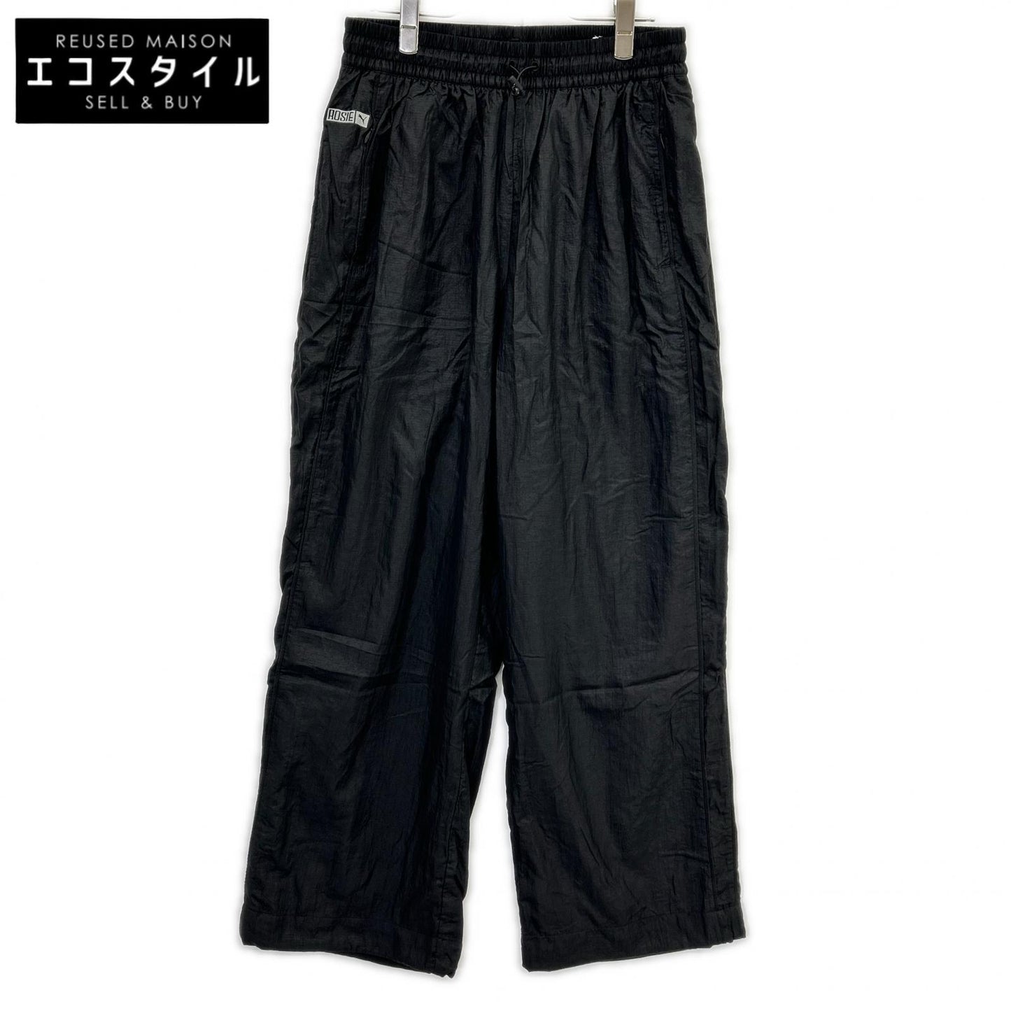 PUMA プーマ ×ROSE 633796-01T7 RELAXED TRACK PANTS WV PUMA BLACK ボトムス