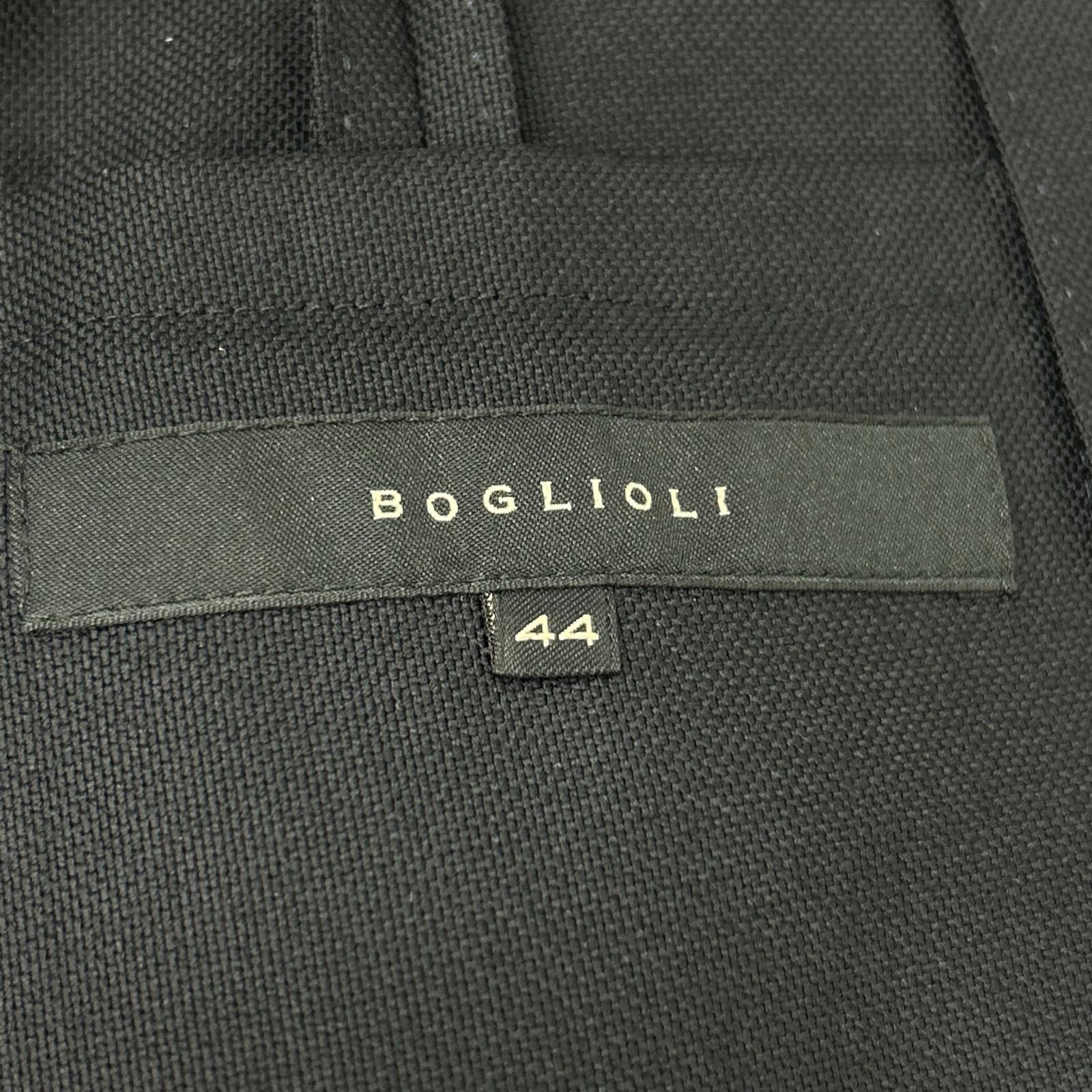 BOGLIOLI ボリオリ ブラック ウール100 WIGHT テーラードジャケット ジャケット