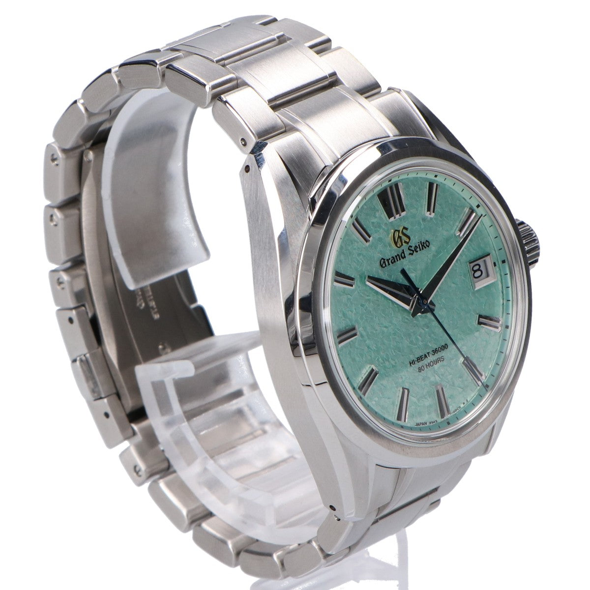 GrandSeiko グランドセイコー 仕上げ済み SLGH021 世界1000本限定 厳美渓 グリーン文字盤 エボリューション9 コレクション 自動巻き 腕時計