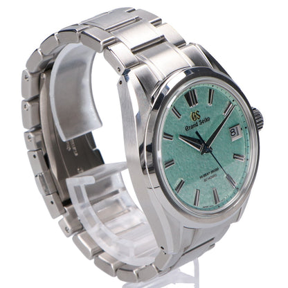 GrandSeiko グランドセイコー 仕上げ済み SLGH021 世界1000本限定 厳美渓 グリーン文字盤 エボリューション9 コレクション 自動巻き 腕時計