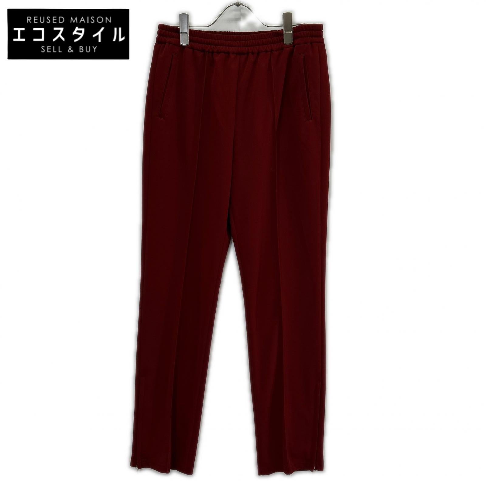 AP STUDIO エーピーストゥディオ レッド 裾ジップ 2nd track Pants ボトムス