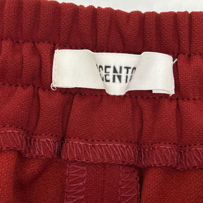 AP STUDIO エーピーストゥディオ レッド 裾ジップ 2nd track Pants ボトムス