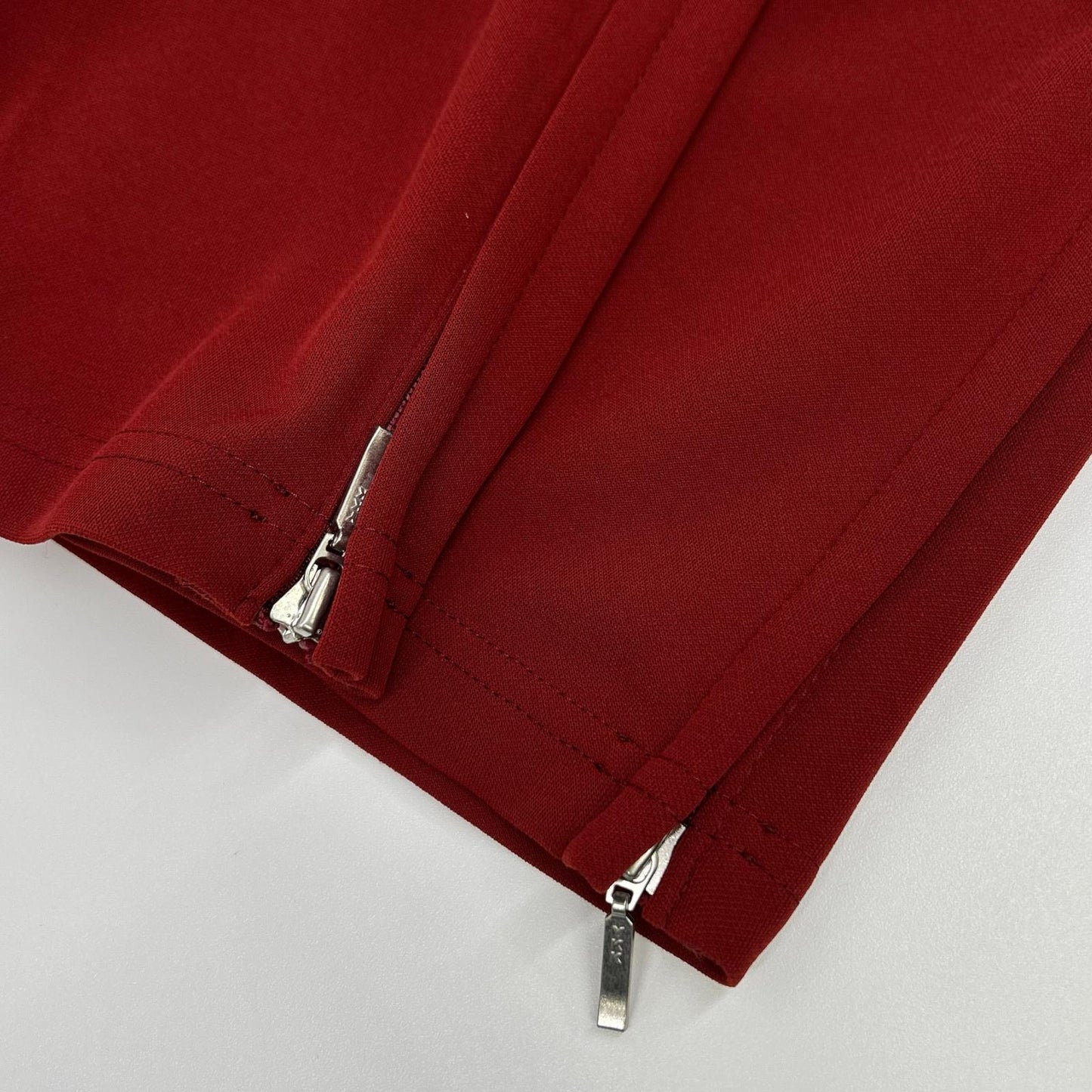 AP STUDIO エーピーストゥディオ レッド 裾ジップ 2nd track Pants ボトムス
