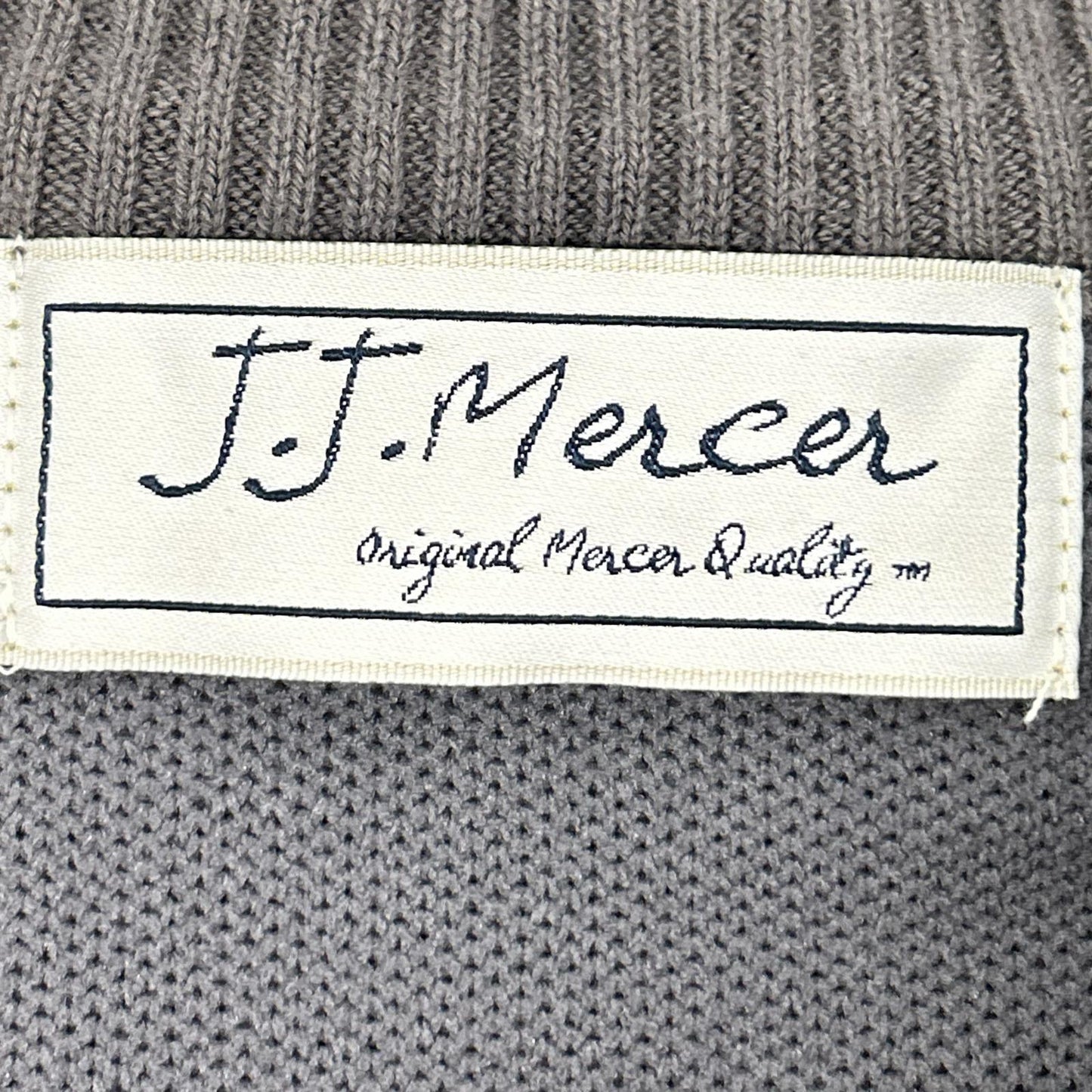 J.J.Mercer ジェイジェイマーサー スピック&スパン 別注 ロゴ Vネックプルオーバー トップス