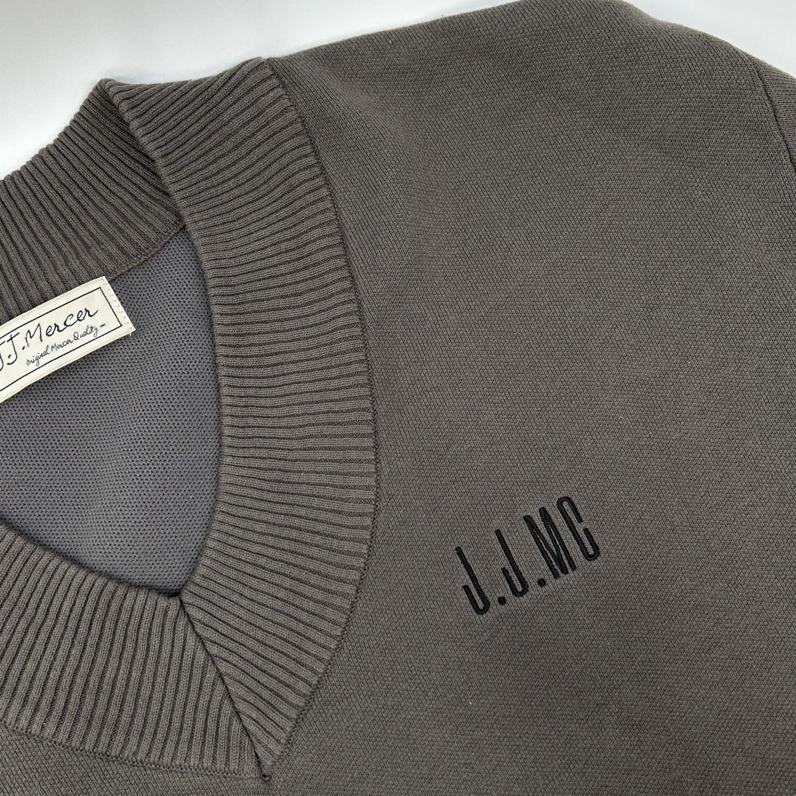 J.J.Mercer ジェイジェイマーサー Spick & Span exclusive logo V-neck pullover Top