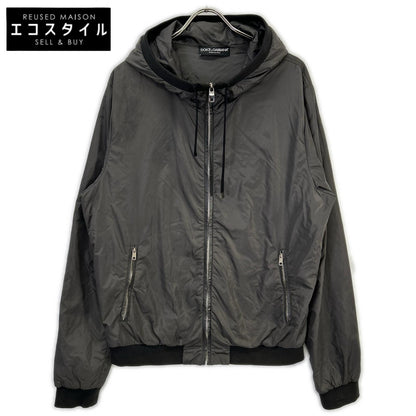 DOLCE&GABBANA ドルチェアンドガッバーナ G9GA8T カーキ ジップアップナイロンパーカー トップス