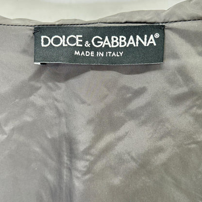 DOLCE&GABBANA ドルチェアンドガッバーナ G9GA8T カーキ ジップアップナイロンパーカー トップス