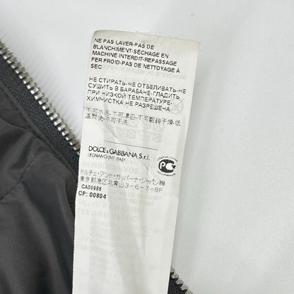DOLCE&GABBANA ドルチェアンドガッバーナ G9GA8T カーキ ジップアップナイロンパーカー トップス