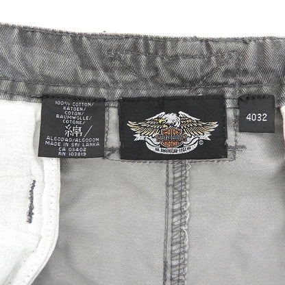 HARLEY DAVIDSON ハーレーダビッドソン カモフラ 6ポケットカーゴパンツ ボトムス メンズ グレー 4032 ボトムス