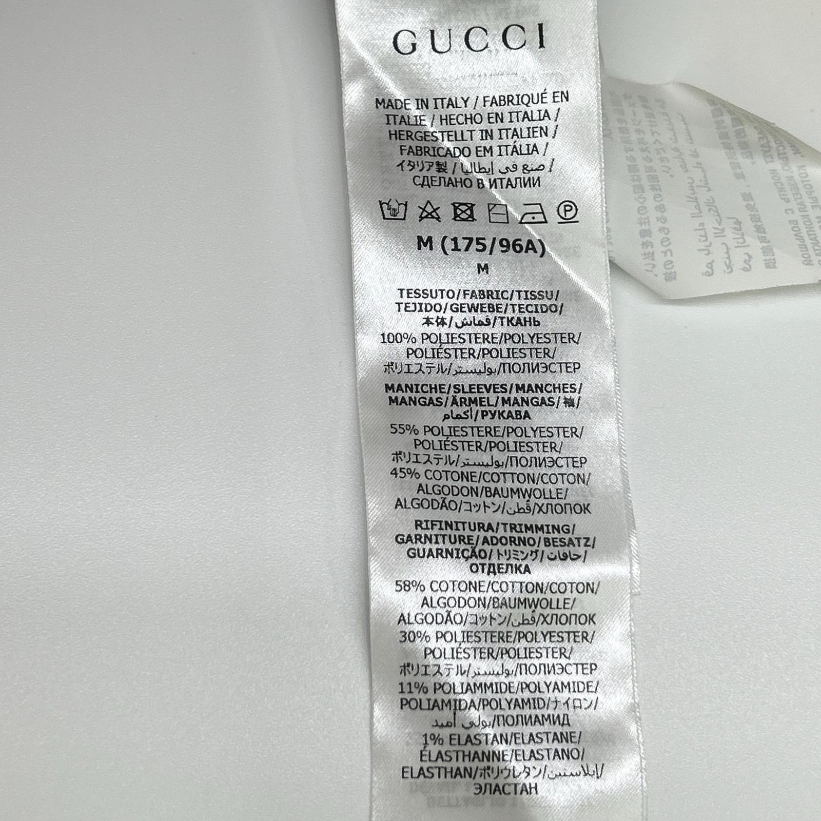 GUCCI グッチ 676100 ネイビー×イエロー GGロゴ ジャカード プルオーバーフーディ トップス