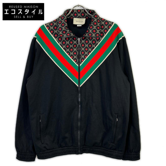 GUCCI グッチ 575734 ブラック GGスター ポリエステル トラックジャケット トップス