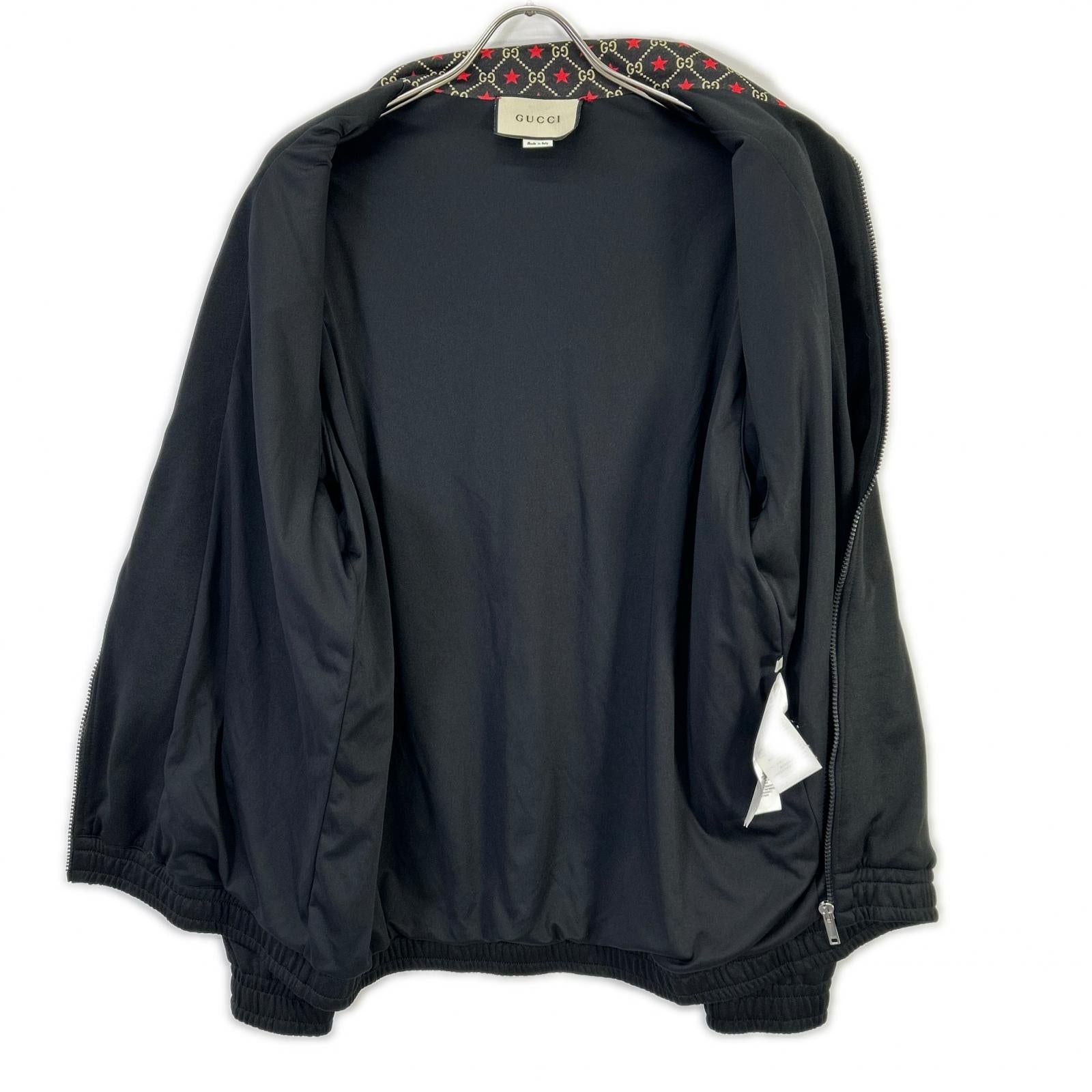 GUCCI グッチ 575734 ブラック GGスター ポリエステル トラックジャケット トップス