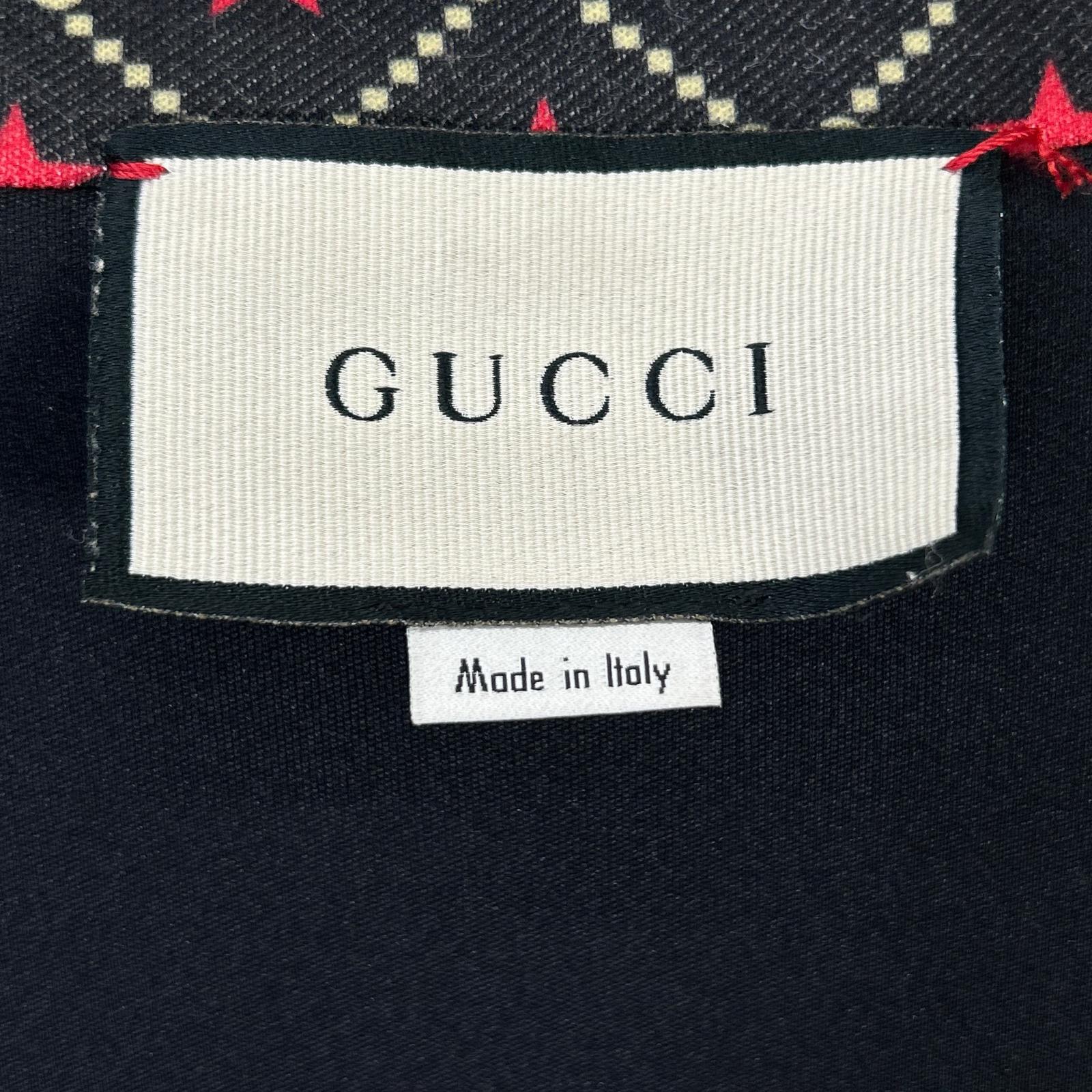 GUCCI グッチ 575734 ブラック GGスター ポリエステル トラックジャケット トップス
