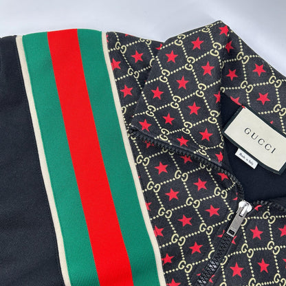 GUCCI グッチ 575734 ブラック GGスター ポリエステル トラックジャケット トップス