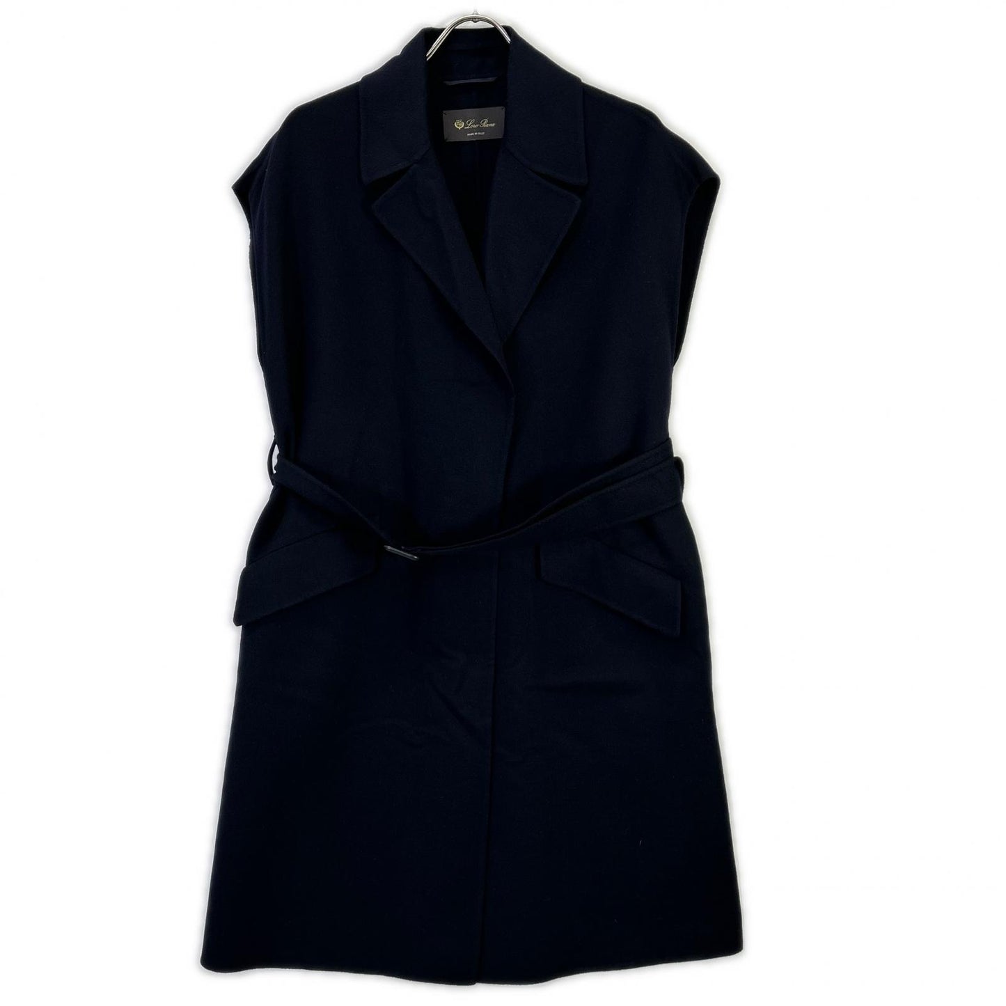 Loro Piana ロロピアーナ FAL6910 カシミヤ100% スリーブレス ジレコート ベスト