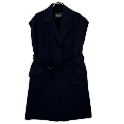Loro Piana ロロピアーナ FAL6910 カシミヤ100% スリーブレス ジレコート ベスト