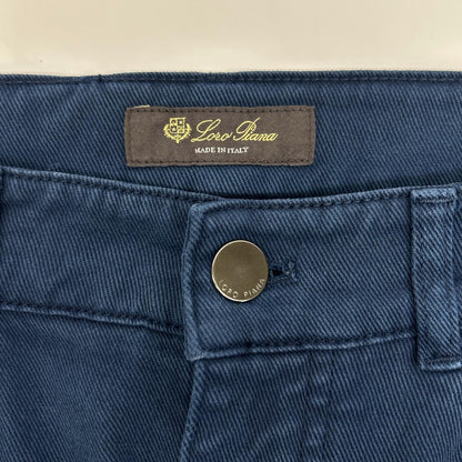 Loro Piana ロロピアーナ FAM3466 ネイビー コットンパンツ ボトムス