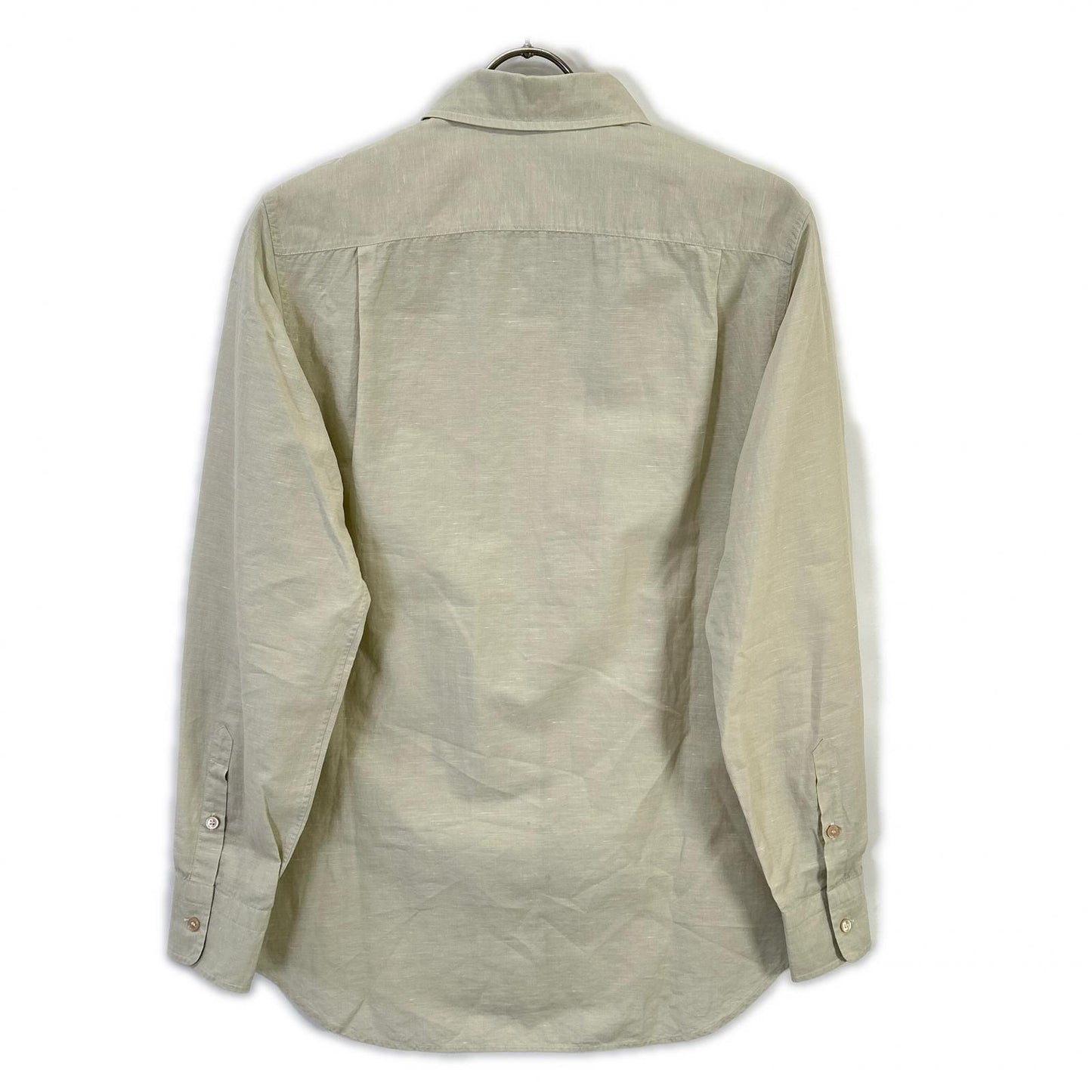 Loro Piana ロロピアーナ FAL1245 ベージュ コットンリネン アンドレシャツ トップス