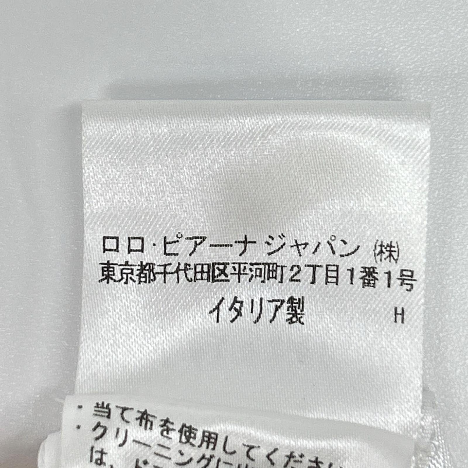 Loro Piana ロロピアーナ FAL1245 ベージュ コットンリネン アンドレシャツ トップス