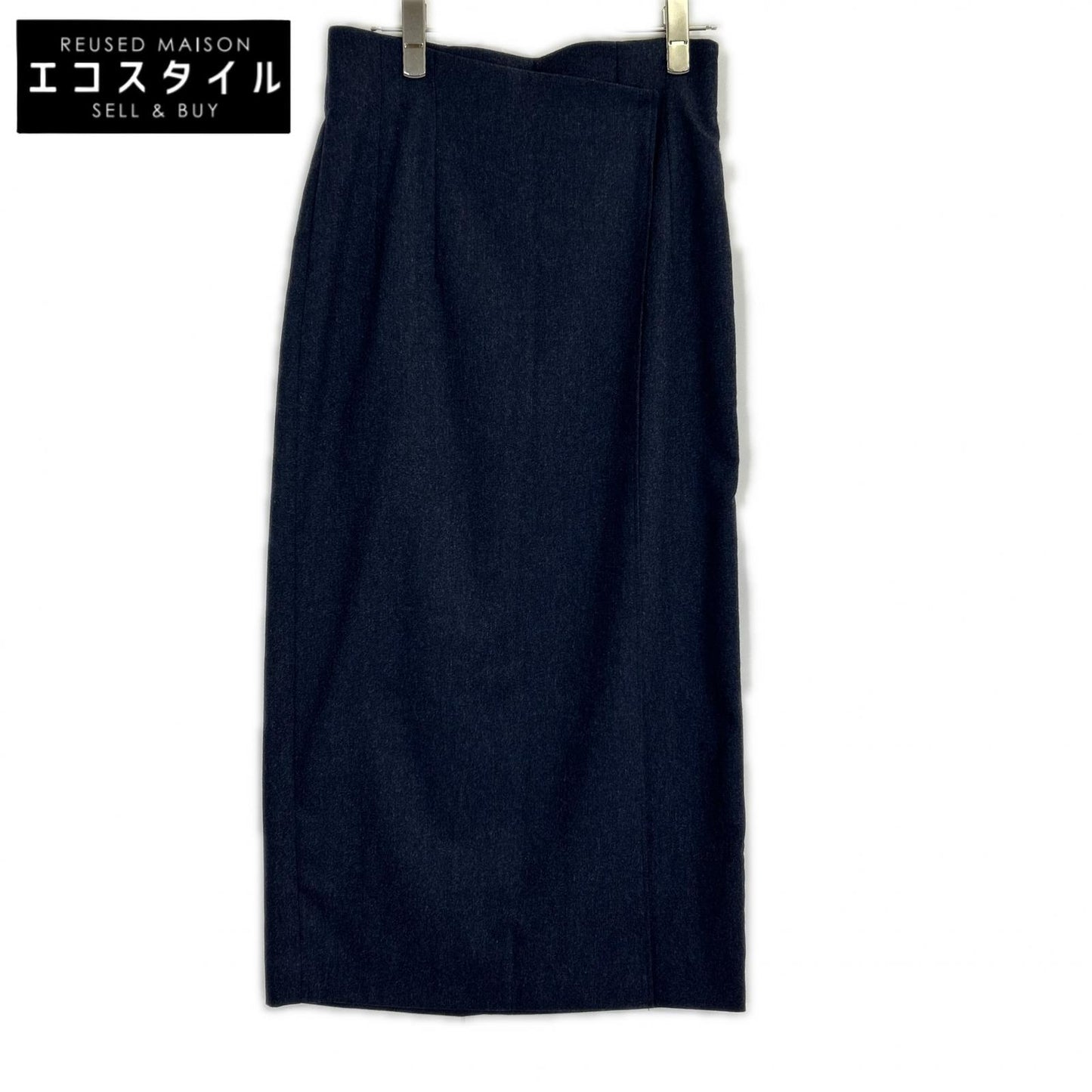 EMPORIO ARMANI エンポリオアルマーニ BNN16T B2109 ウールカシミヤ タイトスカート スカート