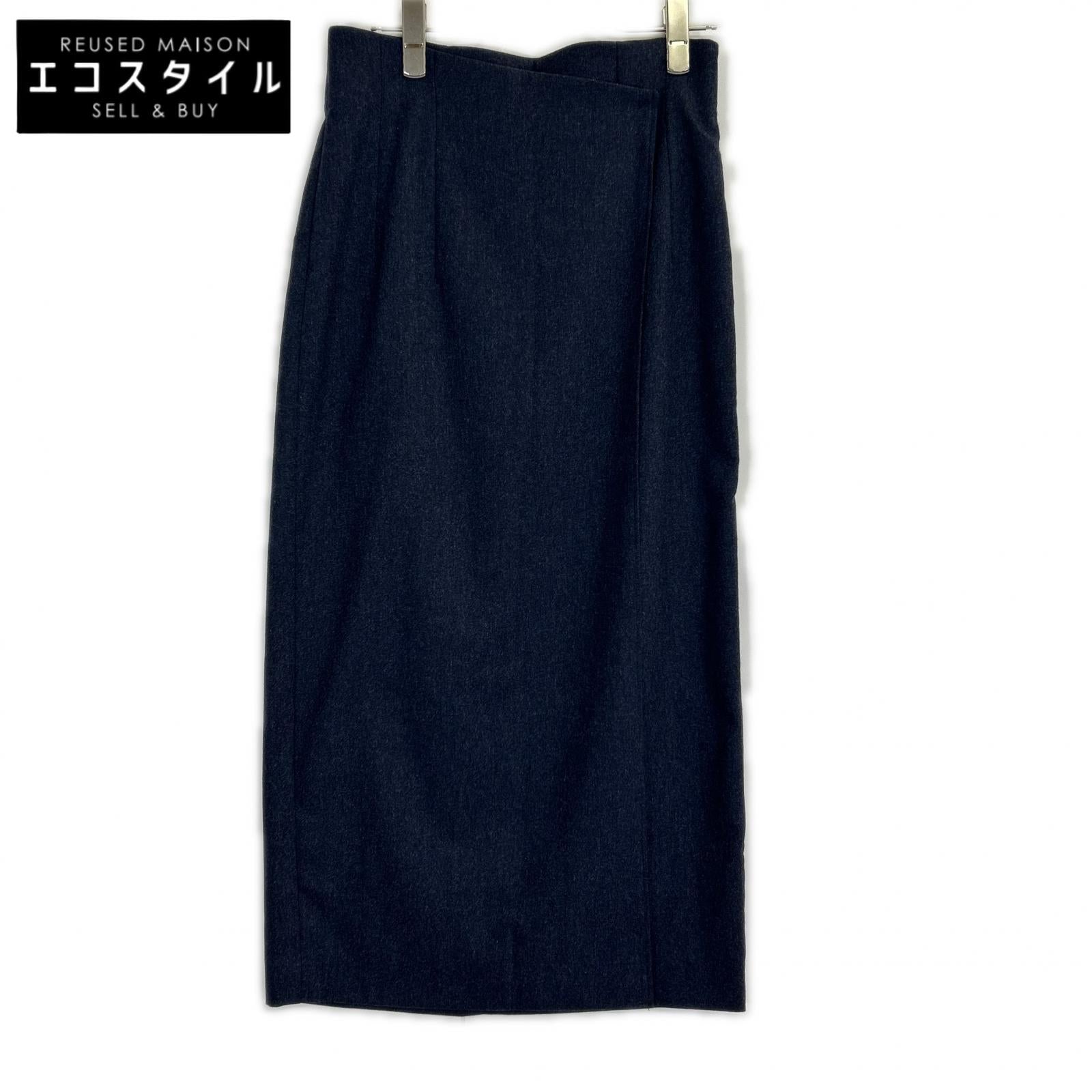 EMPORIO ARMANI エンポリオアルマーニ BNN16T B2109 ウールカシミヤ タイトスカート スカート