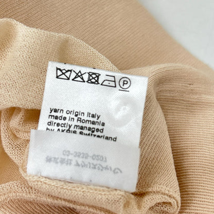 AKRIS アクリス 544400 ライトピンク コットン×ナイロン カーディガン トップス