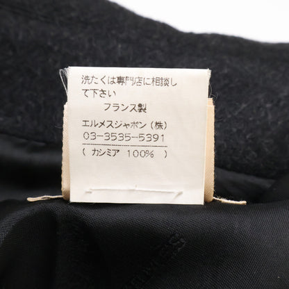 HERMES エルメス 【国内正規】カシミヤ100％ ジップアップ ハーフ コート