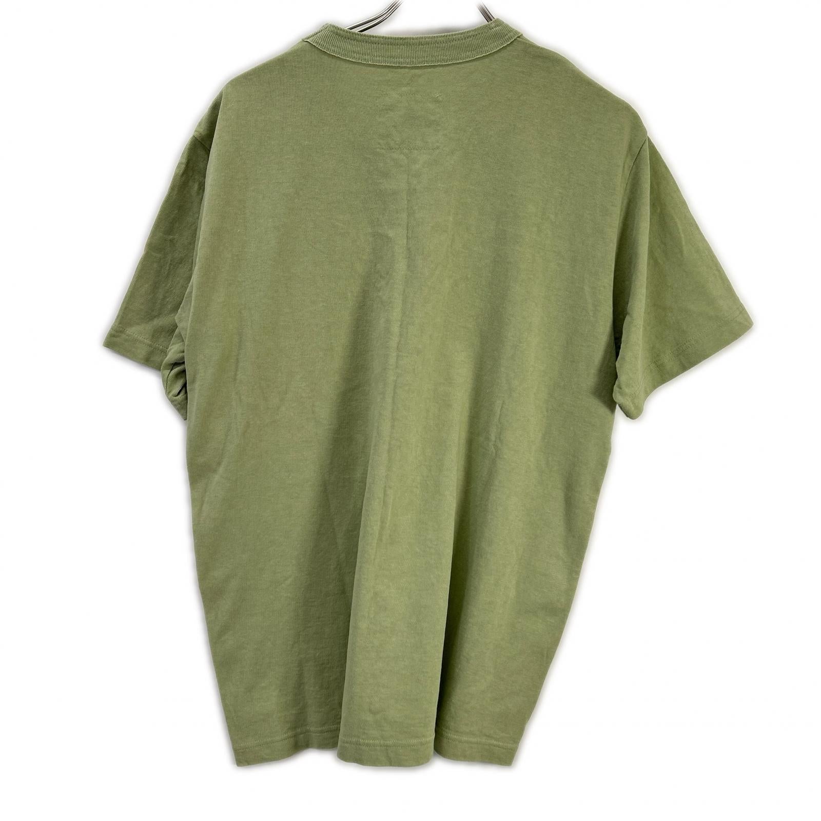 sacai サカイ 【×カーハート】24-0725S グリーン サイドジップポケットTシャツ トップス