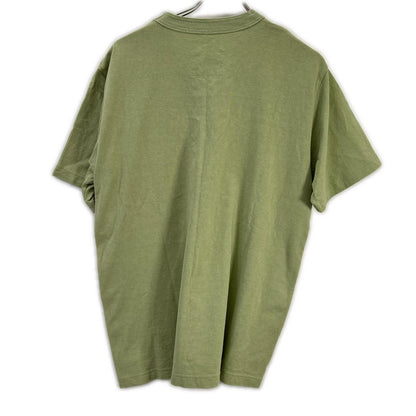 sacai サカイ 【×カーハート】24-0725S グリーン サイドジップポケットTシャツ トップス