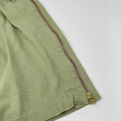 sacai サカイ 【×カーハート】24-0725S グリーン サイドジップポケットTシャツ トップス