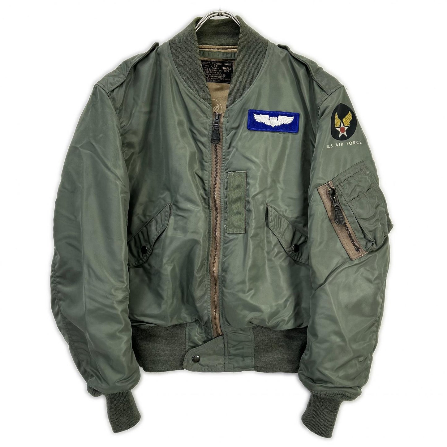 THE REAL MCCOY'S ザリアルマッコイズ MIL-J-7448A 復刻カーキ L-2B フライトジャケット ジャケット