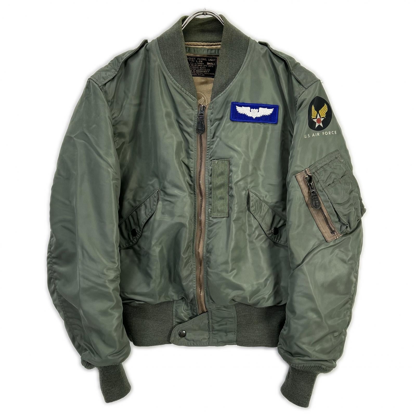 THE REAL MCCOY'S ザリアルマッコイズ MIL-J-7448A 復刻カーキ L-2B フライトジャケット ジャケット