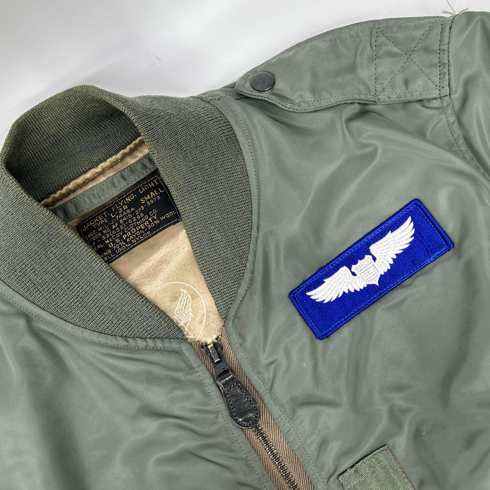 THE REAL MCCOY'S ザリアルマッコイズ MIL-J-7448A 復刻カーキ L-2B フライトジャケット ジャケット